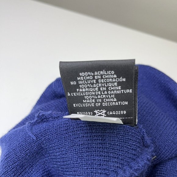 Supreme New Era Box Logo Beanie (FW21) Washed Navy - Picture 6 of 6